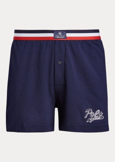 Men's Polo Ralph Lauren Cotton-Modal Knit Boxers | 973281XYS